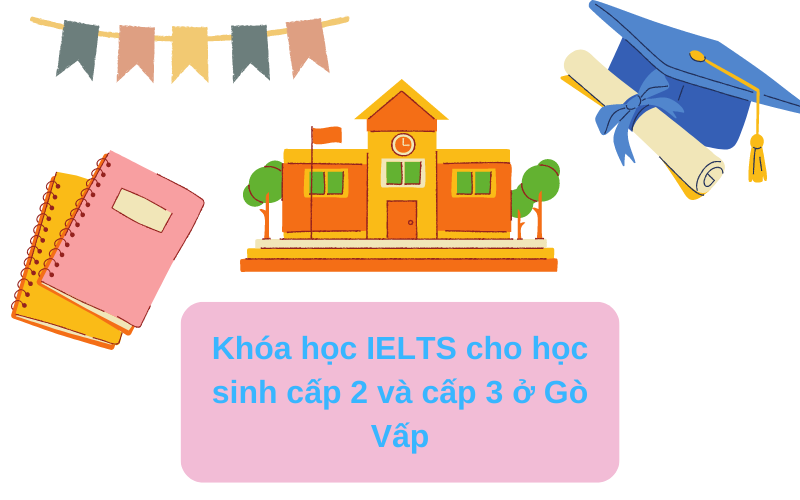 Khóa học IELTS cho học sinh cấp 2 và cấp 3 ở Gò Vấp