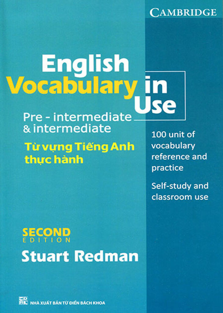 Bìa sách English Vocabulary in use pre-intermediate and intermediate