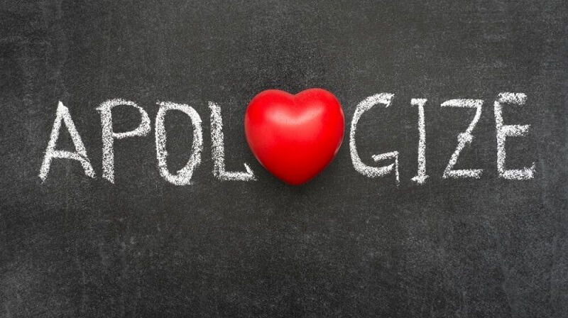 Cấu trúc apologize trong tiếng Anh