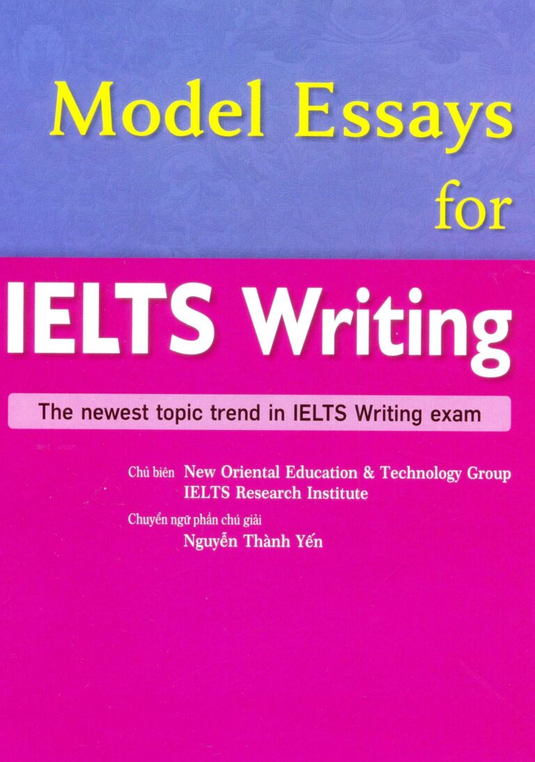 Sách Model Essay for IELTS Writing