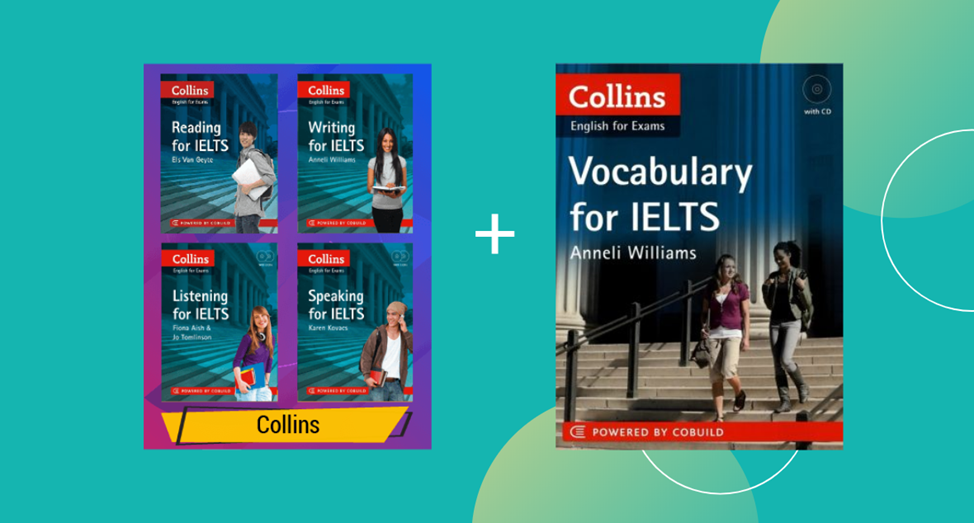 Trọn bộ 5 cuốn sách Collins for IELTS