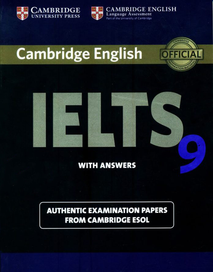 Bìa sách Cambridge IELTS 9