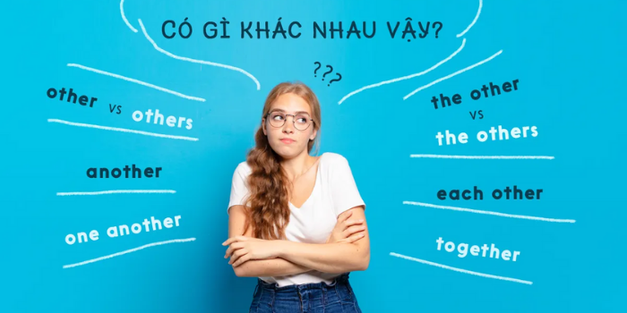 Phân biệt Other, Another, the Other, Each Other