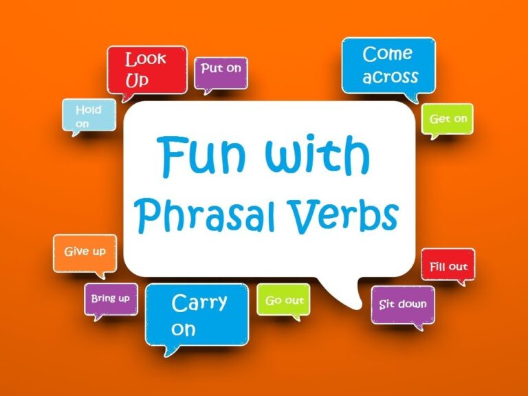 Bài tập về Phrasal Verb
