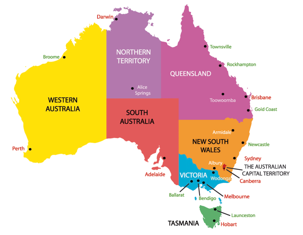 Khu vực Châu Úc và Thái Bình Dương