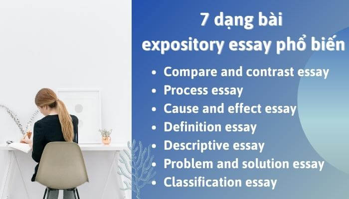 7 dạng bài expository essay phổ biến
