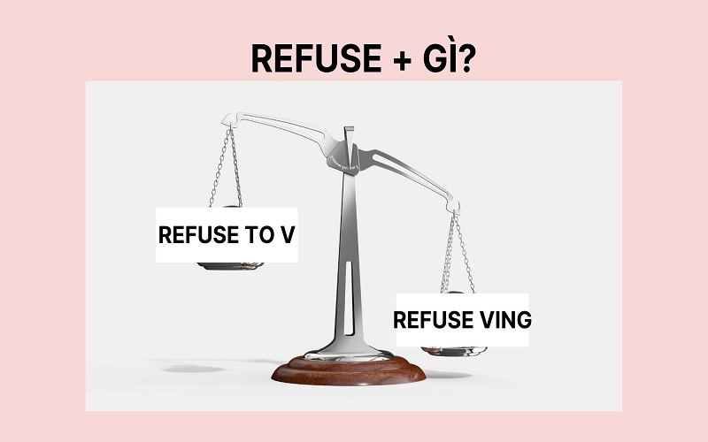 Refuse + gì? Refuse to V hay Ving?