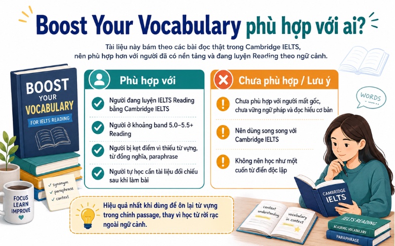 Boost your vacabulary phù hợp với ai Boost your vacabulary phù hợp với ai