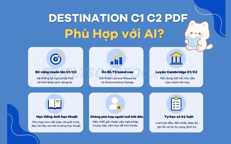 Destination c1 c2 pdf: đánh giá sách và cách học hiệu quả 1 Destination C1 C2 PFD phù hợp với ai