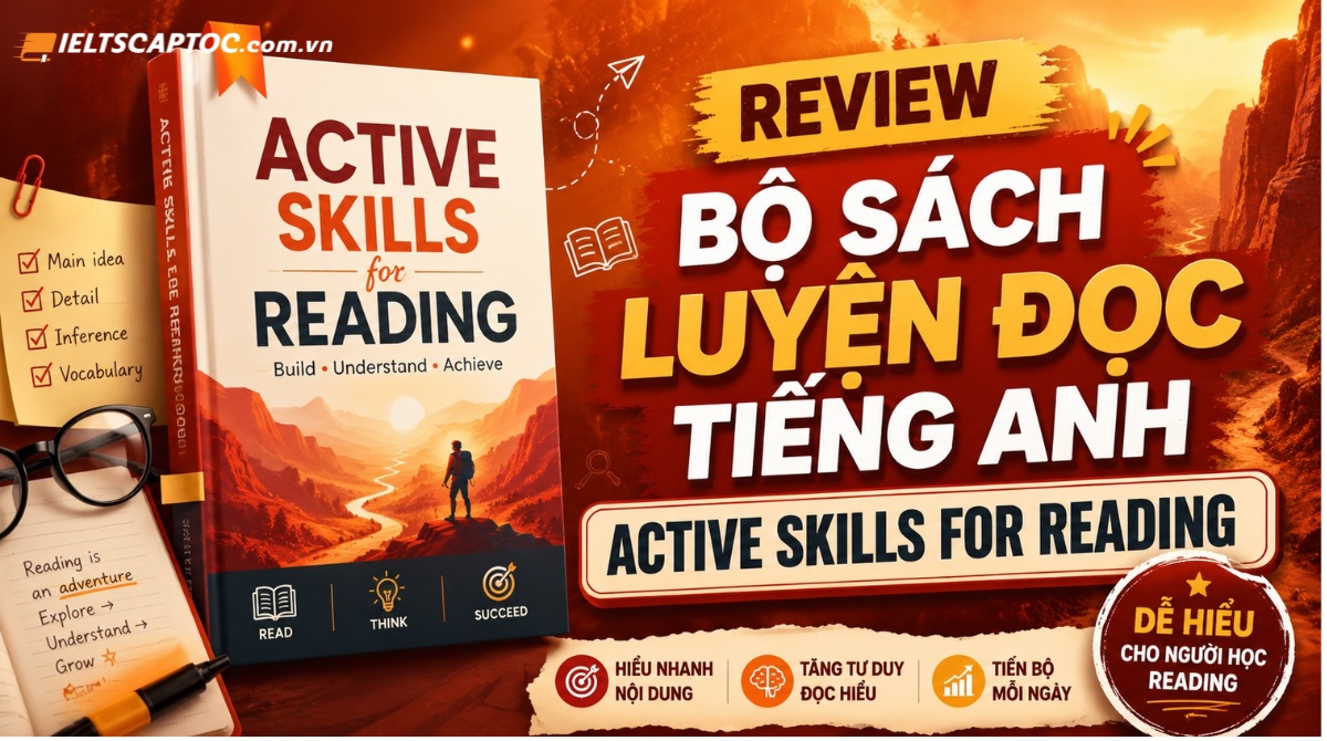 Trang chủ 20 Review bộ sách active skills for reading