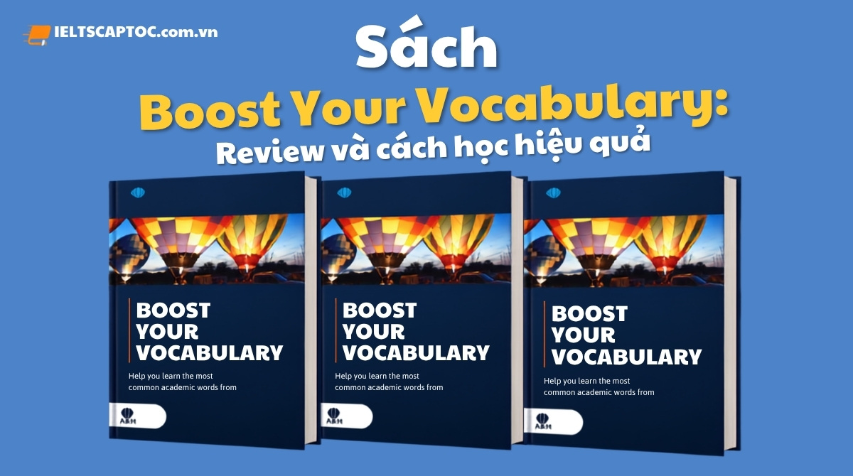 Trang chủ 22 Sách boost your vocabulary