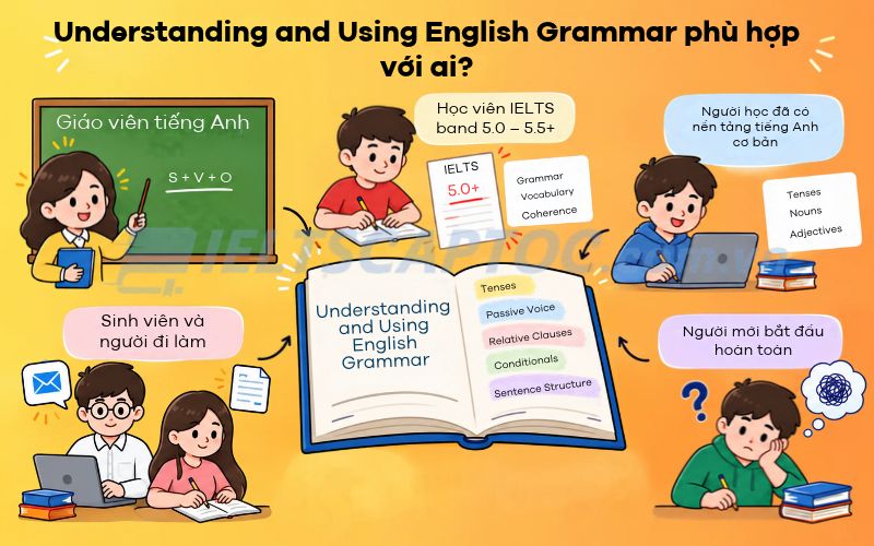 Review sách Understanding and Using English Grammar PDF cho tự học 1 Understanding and Using English Grammar phù hợp với ai?